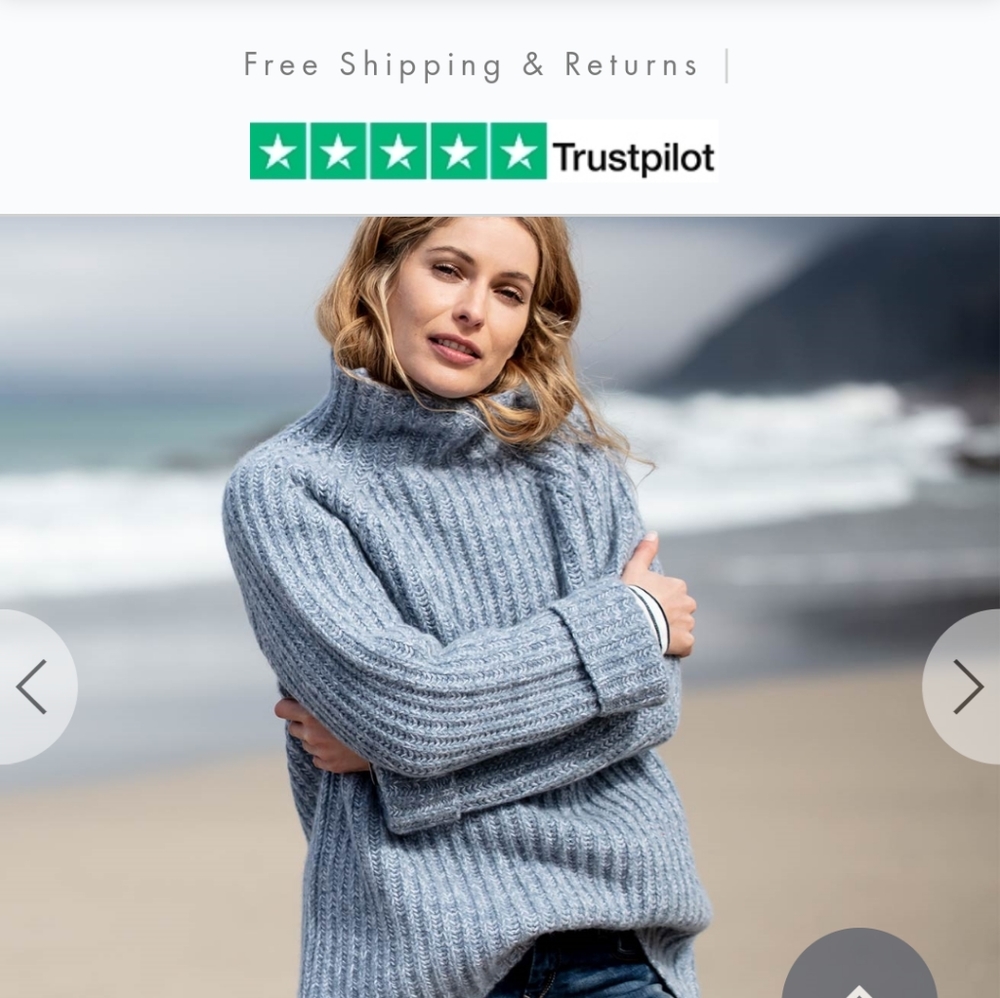 Celtic & Co Chunky Fisherman's Sweater